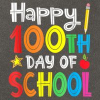 100th Day Of School A Gift For Teachers Kids Child Happy 100 Days Cotton Canvas Backpack