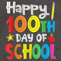 100th Day Of School A Gift For Teachers Kids Child Happy 100 Days Vector Backpack