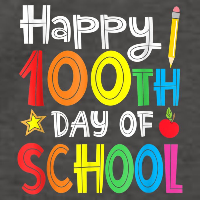 100th Day Of School A Gift For Teachers Kids Child Happy 100 Days Vector Backpack