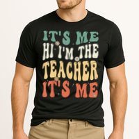 100th Day Of School I’m The Teacher It’s Me Funny Teacher Cooling Performance Crew T-Shirt