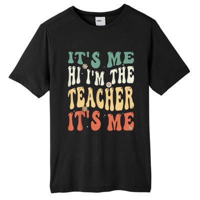 100th Day Of School I’m The Teacher It’s Me Funny Teacher Tall Fusion ChromaSoft Performance T-Shirt