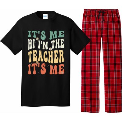 100th Day Of School I’m The Teacher It’s Me Funny Teacher Pajama Set