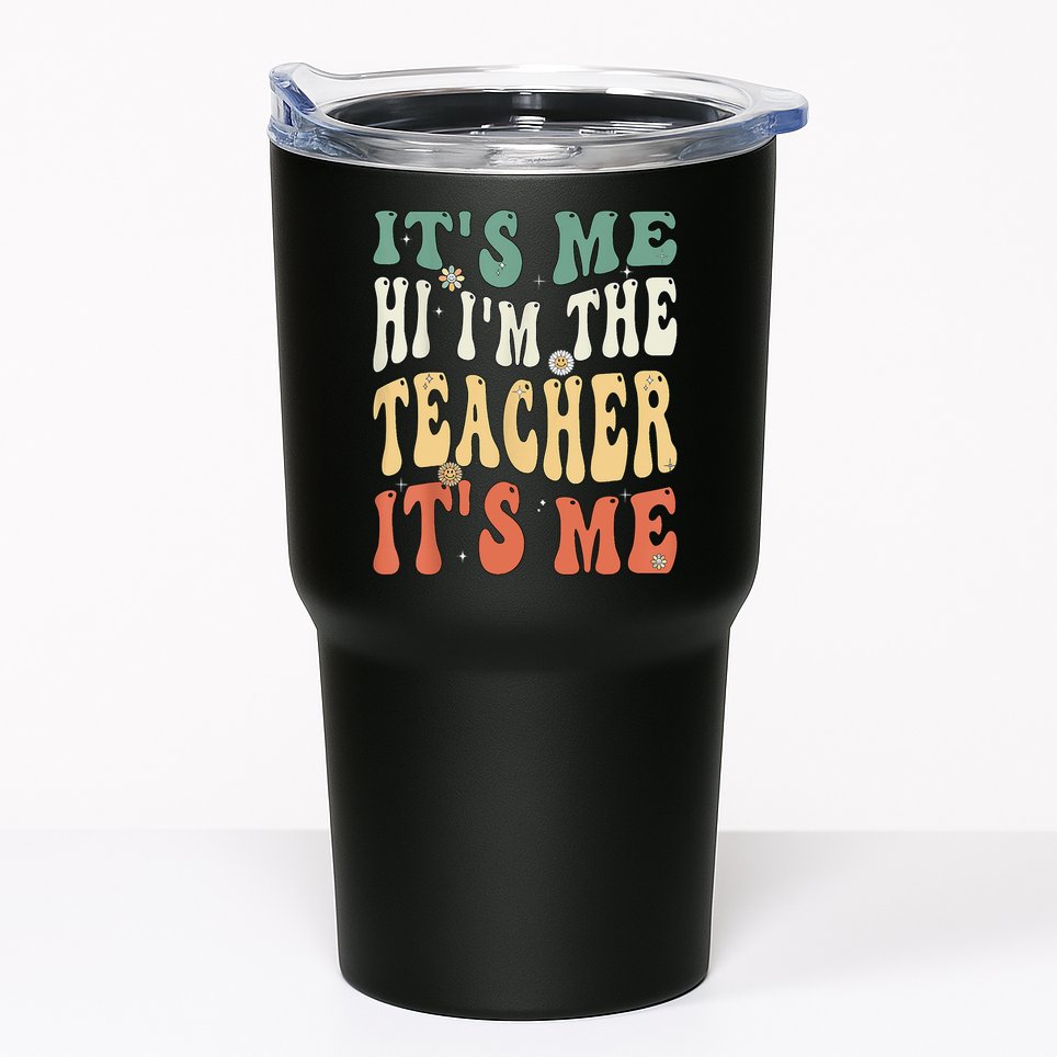 100th Day Of School I’m The Teacher It’s Me Funny Teacher Tumbler