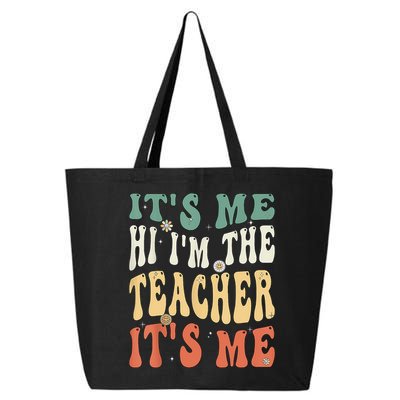 100th Day Of School I’m The Teacher It’s Me Funny Teacher 25L Jumbo Tote