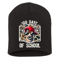 100 Days Of School Deer Hunting Deer Camo Hunter Short Acrylic Beanie