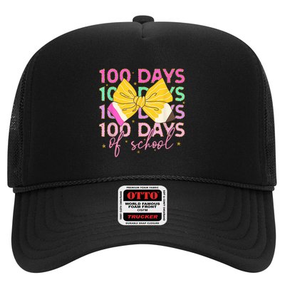 100 Days Of School Costume 100 Days Of School Girl Trucker Hat
