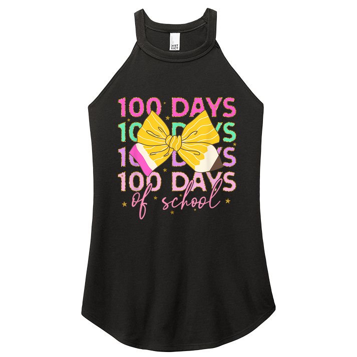 100 Days Of School Costume 100 Days Of School Girl Women's Perfect Tri Rocker Tank