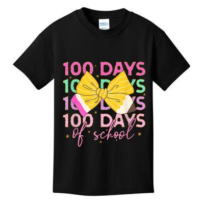 100 Days Of School Costume 100 Days Of School Girl Kids T-Shirt
