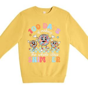 100 Days Of Making Whole Class Shimmer Premium Crewneck Sweatshirt