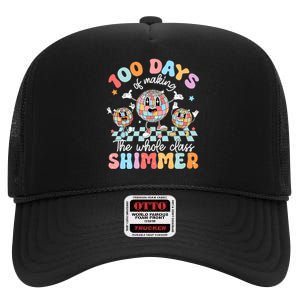 100 Days Of Making Whole Class Shimmer High Crown Mesh Back Trucker Hat