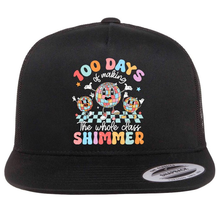 100 Days Of Making Whole Class Shimmer Flat Bill Trucker Hat