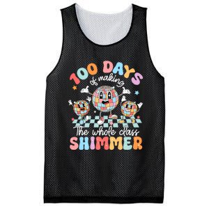 100 Days Of Making Whole Class Shimmer Mesh Reversible Basketball Jersey Tank