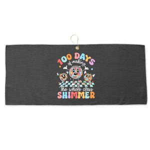 100 Days Of Making Whole Class Shimmer Large Microfiber Waffle Golf Towel