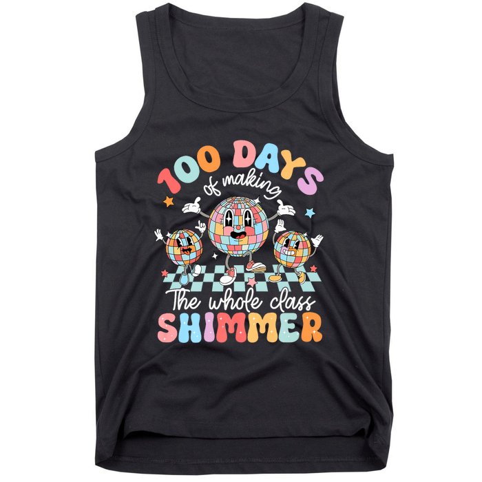 100 Days Of Making Whole Class Shimmer Tank Top