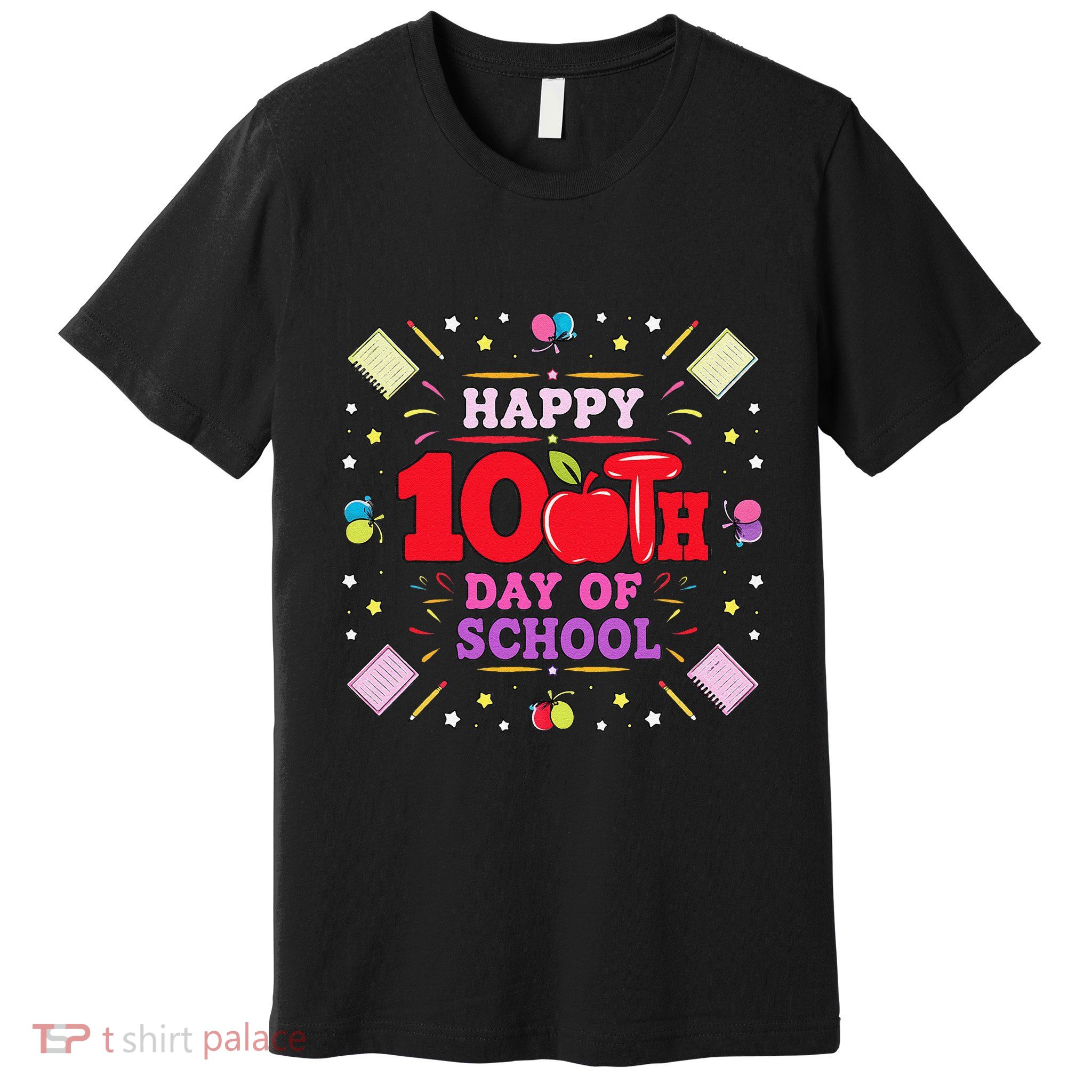 100 Days Of School Costume Teacher Student 100th Day Premium T-Shirt