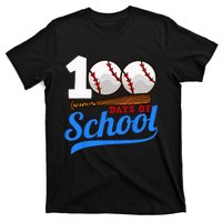 100 Days Of School Baseball 100th Day T-Shirt