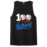 100 Days Of School Baseball 100th Day PosiCharge Competitor Tank