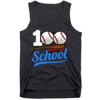 100 Days Of School Baseball 100th Day Tank Top