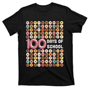 100th Day Of School Teacher 100 Days Donuts Donut T-Shirt