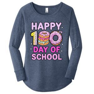 100 Days Of School Costume Teacher Student 100th Day Women's Perfect Tri Tunic Long Sleeve Shirt