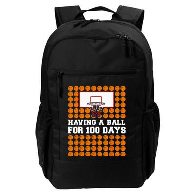 100 Days Of School Basketball 100th Day Balls Backpack