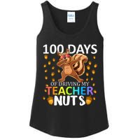 100 Days Of Driving My Teacher Nuts 100th Day Of School Ladies Essential Tank