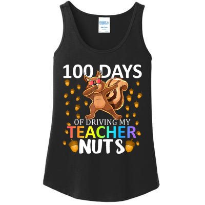 100 Days Of Driving My Teacher Nuts 100th Day Of School Ladies Essential Tank