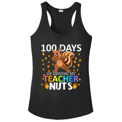 100 Days Of Driving My Teacher Nuts 100th Day Of School Ladies PosiCharge Competitor Racerback Tank