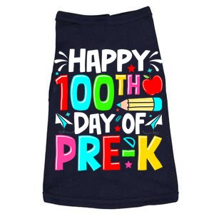 100th Day Of Prek School 100 Days Smarter Teacher Students Doggie Tank