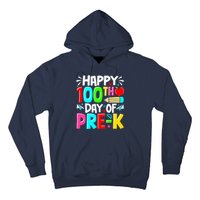 100th Day Of Prek School 100 Days Smarter Teacher Students Hoodie