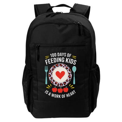 100 Days Of Feeding Is A Work Of Heart ChildrenS Daily Backpack
