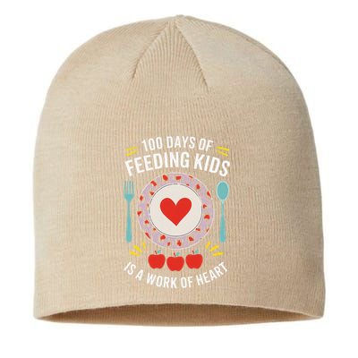 100 Days Of Feeding Is A Work Of Heart ChildrenS Daily Sustainable Beanie