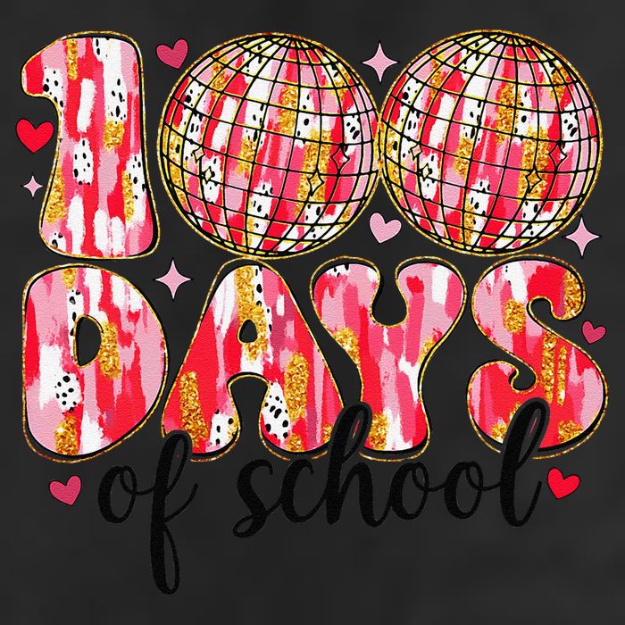 100 Days Of School Retro Disco Ball 100th Day Of School Cool Comfort Performance Bucket Hat