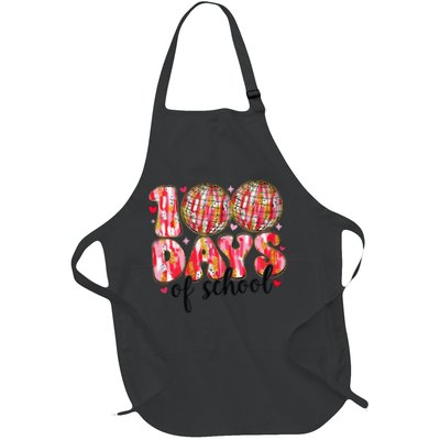 100 Days Of School Retro Disco Ball 100th Day Of School Apron