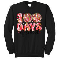 100 Days Of School Retro Disco Ball 100th Day Of School Sweatshirt