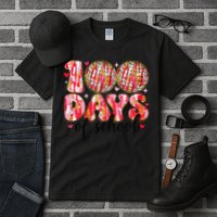 100 Days Of School Retro Disco Ball 100th Day Of School Tall T-Shirt