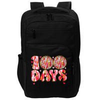 100 Days Of School Retro Disco Ball 100th Day Of School Impact Tech Backpack