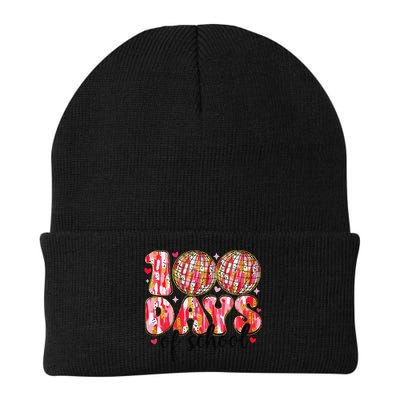 100 Days Of School Retro Disco Ball 100th Day Of School Beanie