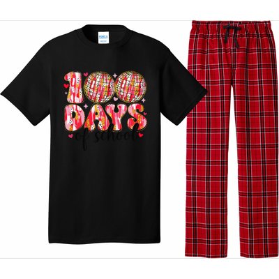 100 Days Of School Retro Disco Ball 100th Day Of School Pajama Set