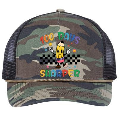 100 Days Of Sharper Cute Back To School Retro Rope Trucker Hat Cap