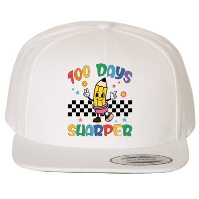 100 Days Of Sharper Cute Back To School Wool Snapback Cap