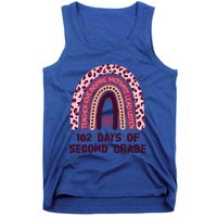 102 Day Of 2Nd Grade Rainbow 102 Day Of Second Grade Gift Tank Top