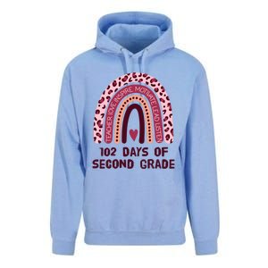 102 Day Of 2Nd Grade Rainbow 102 Day Of Second Grade Gift Unisex Surf Hoodie