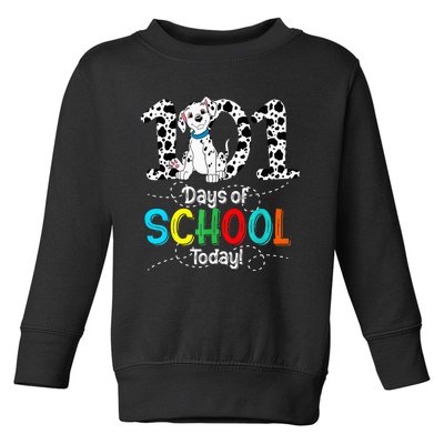 100th Day Of School 101 Days Smarter 100 Toddler Sweatshirt