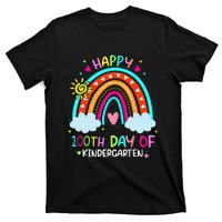 100th Day Of Kindergarten School Rainbow 100 Days Smarter T-Shirt