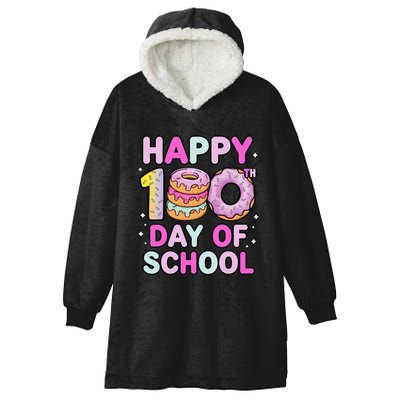 100 Days Of School Costume Teacher Student 100th Day Hooded Wearable Blanket