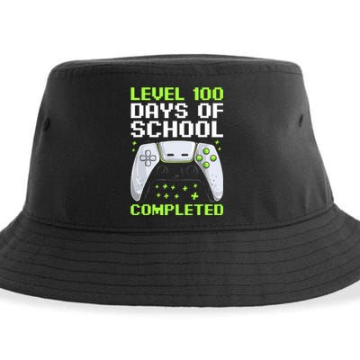 100 Days Of School Gamer Sustainable Bucket Hat