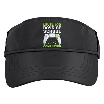 100 Days Of School Gamer Adult Drive Performance Visor