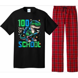 100 Days Of School Trex 100 Days Smarter 100th Day Of School Pajama Set