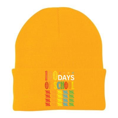 100 Day Of School Knit Cap Winter Beanie